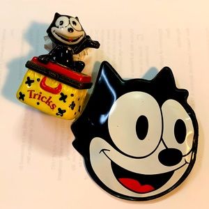 Felix The Cat Key Chain 4” and Felix with Magic Bag